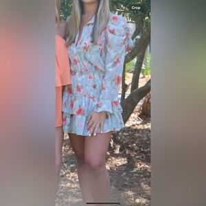 Misa Los Angeles Long Sleeved Mini Dress
